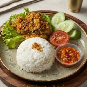 NASI AYAM SERUNDENG