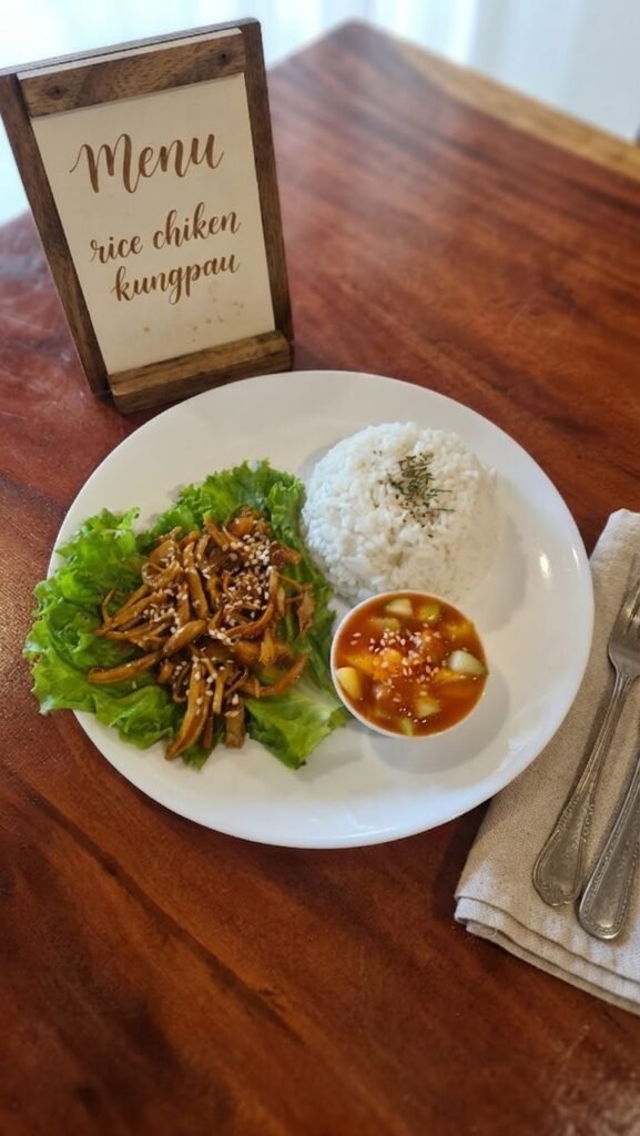 RICE CHIKEN KUNGPAU