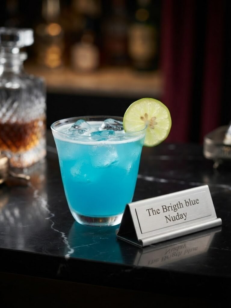 THE BRIGHT BLUE
